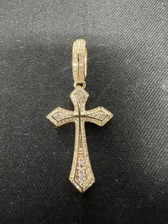 カ*ジ様 10k Jesus diamond pendant top チカーノ - メルカリ