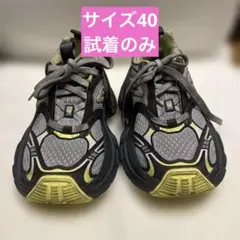 BALENCIAGA 10XL イエロー/グレー サイズ40 中古 - メルカリ