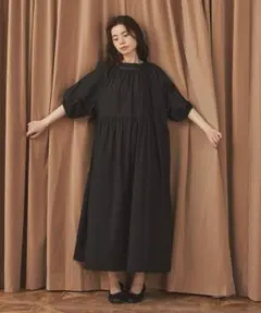 新品！希少 完売商品♡梯子レースボリュームスリーブリボンワンピース♡前後2wayのサムネイル