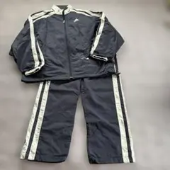 adidas ジャージ上下セット ブルーグレー