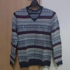 NICOLE Selection Vネックニットセーター