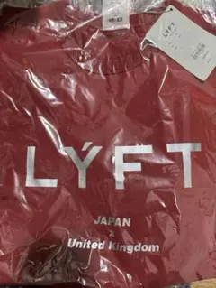 LYFT Tシャツ M レッド 新品