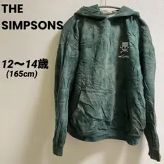 THE SIMPSONS ザ・シンプソンズ 長袖パーカー グリーン キッズ服
