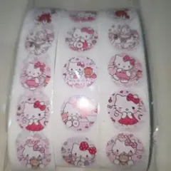 ロールシール　400枚 おすそ分け　切り売り　キティ　幅約2cm