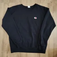 フルーツオブザルーム FRUIT OF THE LOOM スウェットSサイズ黒色
