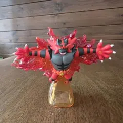 ポケモン　モンコレ　ガオガエン 炎エフェクト付き