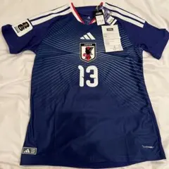 即日発送】日本代表ユニフォーム 中村敬斗13番 W杯スリーブバッジ 確実 