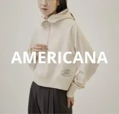 AMERICANA 完売品　日本製　ジップアップパーカー　スウェット