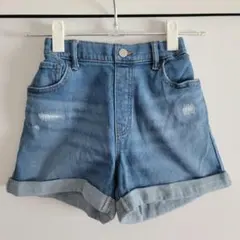 130 デニム ショートパンツ