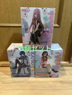 KAITO 巡音ルカ　MEIKO ぬーどるストッパー　フィギュア　まとめ売り