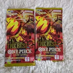 ONE PIECE CARD THE BEST 2 パック　バンダイ