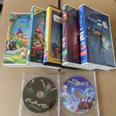 ディズニー　VHS・DVD 7本セット