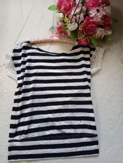 CECIL McBEE★ボーダーTシャツ★M