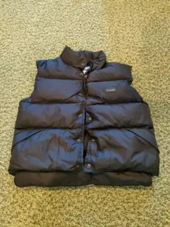 L.L.Bean 黒 ダウンベストKIDS S/8