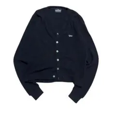 70s sportswear アクリルカーディガン