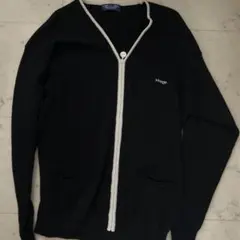 X-LARGE ブラック カーディガン