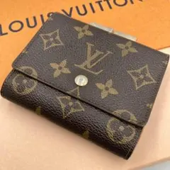 ！美品！　ルイヴィトン　折り財布　モノグラム　がま口　38A