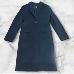 カルバンクライン　アンゴラ100％　コート　L　Calvin Kleinのサムネイル
