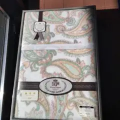 Bien Fame ペイズリー柄ブランケット 140x200cm