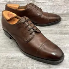 Barker バーカー 英国製 ストレートチップ ダイナイト 茶 25.5 | Mercari