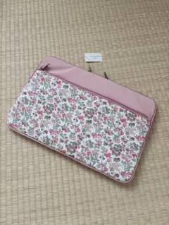 【未使用】LIBERTY リバティ PCケース ピンク 花柄のサムネイル