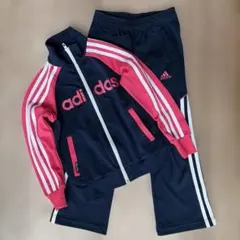 adidas ジャージ 上下 セット 130 120 子ども 女の子