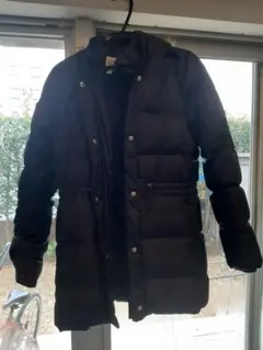 GAP KIDS ファー付きダウンコート 濃紺（大人女性も可）