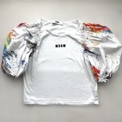 MSGM キッズ パフスリーブ Tシャツ 130センチ 10才サイズのサムネイル