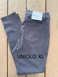 新品UNIQLO ウルトラストレッチハイライズレギンスパンツ XL ダークグレー
