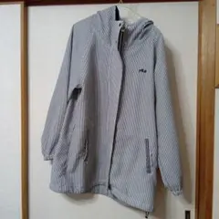 FILA フード付きストライプジャケット　LL