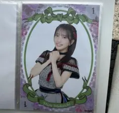 向井地美音　AKB48 18th Stage ここからだ　生写真　トランプ