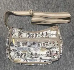 レスポートサック　ディズニー　ミッキー コミック　ショルダーバッグ　コラボ　限定