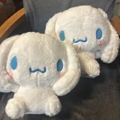 シナモロール おみみをぎゅっとBIG ぬいぐるみ 2個セット