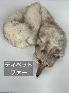 U4016【美品】フォックスファー/FOX*リアルファー*本毛皮*ティペット*ショール*ストール*マフラー*襟巻き*アイボリー×ブラウン 2025年最新フォックス ストール 顔つきの人気アイテム - メルカリ