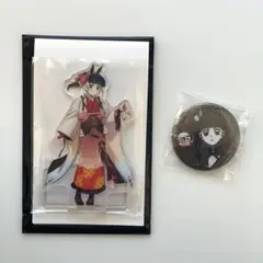 鬼滅の刃　ufotable 午年　アクリルスタンド　ダイニング　缶バッジ　カナヲ