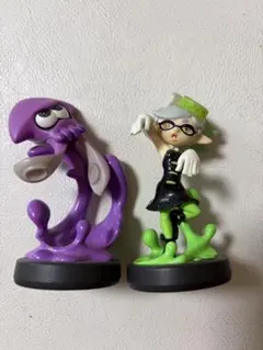 【スプラトゥーン】amiibo イカ　ホタル　2つセット