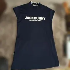 JACK BUNNY ネイビーハイネックワンピース