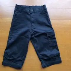 黒ストレッチハーフパンツ 130