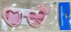 TDRミニーちゃんサングラス　ピンク　ハート　東京ディズニーリゾート