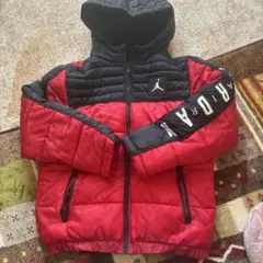 Jordan 赤黒 ダウンコート 100cm~