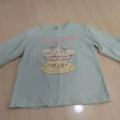 No.25Cinnamoroll 長袖カットソー 120サイズ ミントグリーン