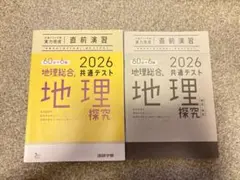 共通テスト直前演習 地理総合 地理探究 2026のサムネイル