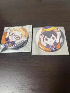 ハイキュー　GraffArt 月島　影山　缶バッジ