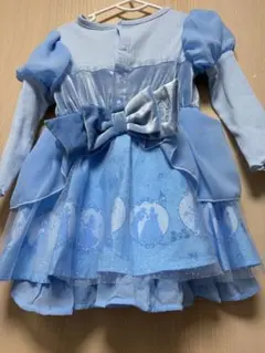 シンデレラ　90cm リトシー　しまむら　なりきり　ワンピースのサムネイル