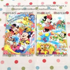 ディズニーシー　2012年　2013年　夏イベント　ポストカード　未使用