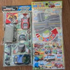 Q-LIA 知育シール くるくるまわるよ カスタマイズカーキットのサムネイル