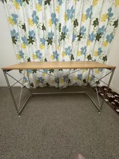 無印良品 ステンレスユニットデスク タモ材