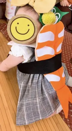 ベビー用 お寿司 コスチューム エビ