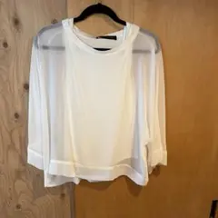 ザラ　ZARA WOMAN ホワイト チュニック Mサイズ