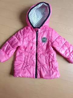 LA.M.PRESS ピンク ダウンコート 95